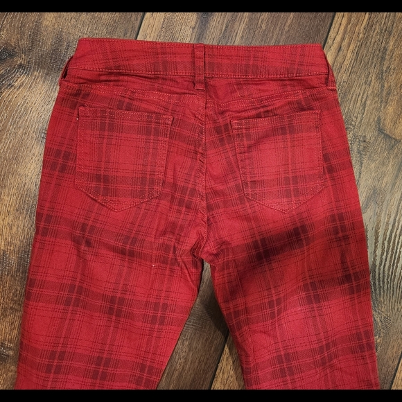 Checkered Skinny Jeans - Picture 4 of 12